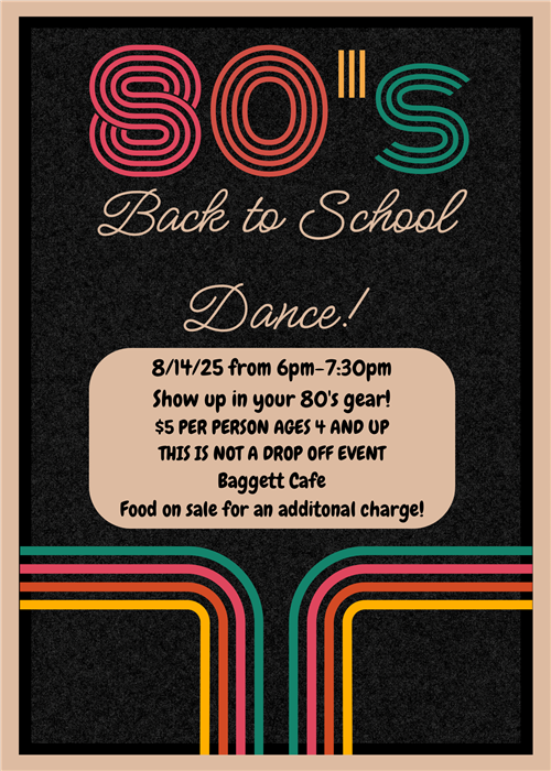 Back to School Dance