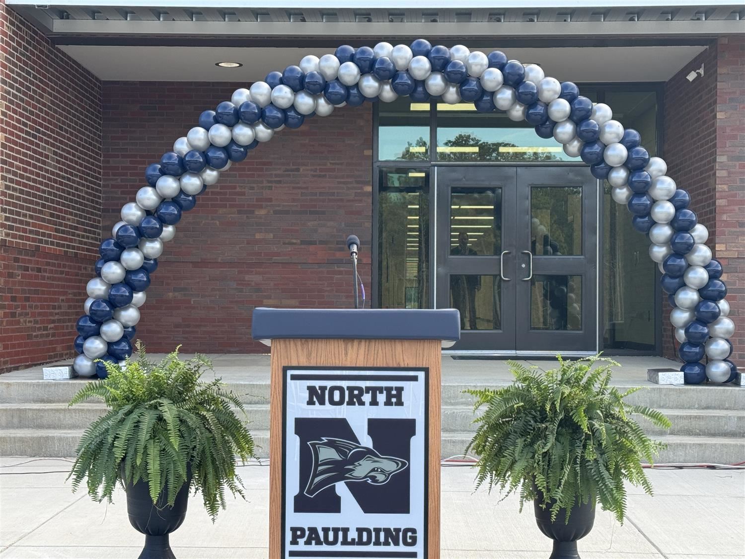 The Official Ribbon Cutting of the 3 Story 41 Classroom Addition of North Paulding High School