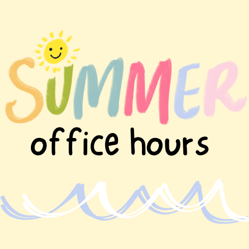  Summer Hours