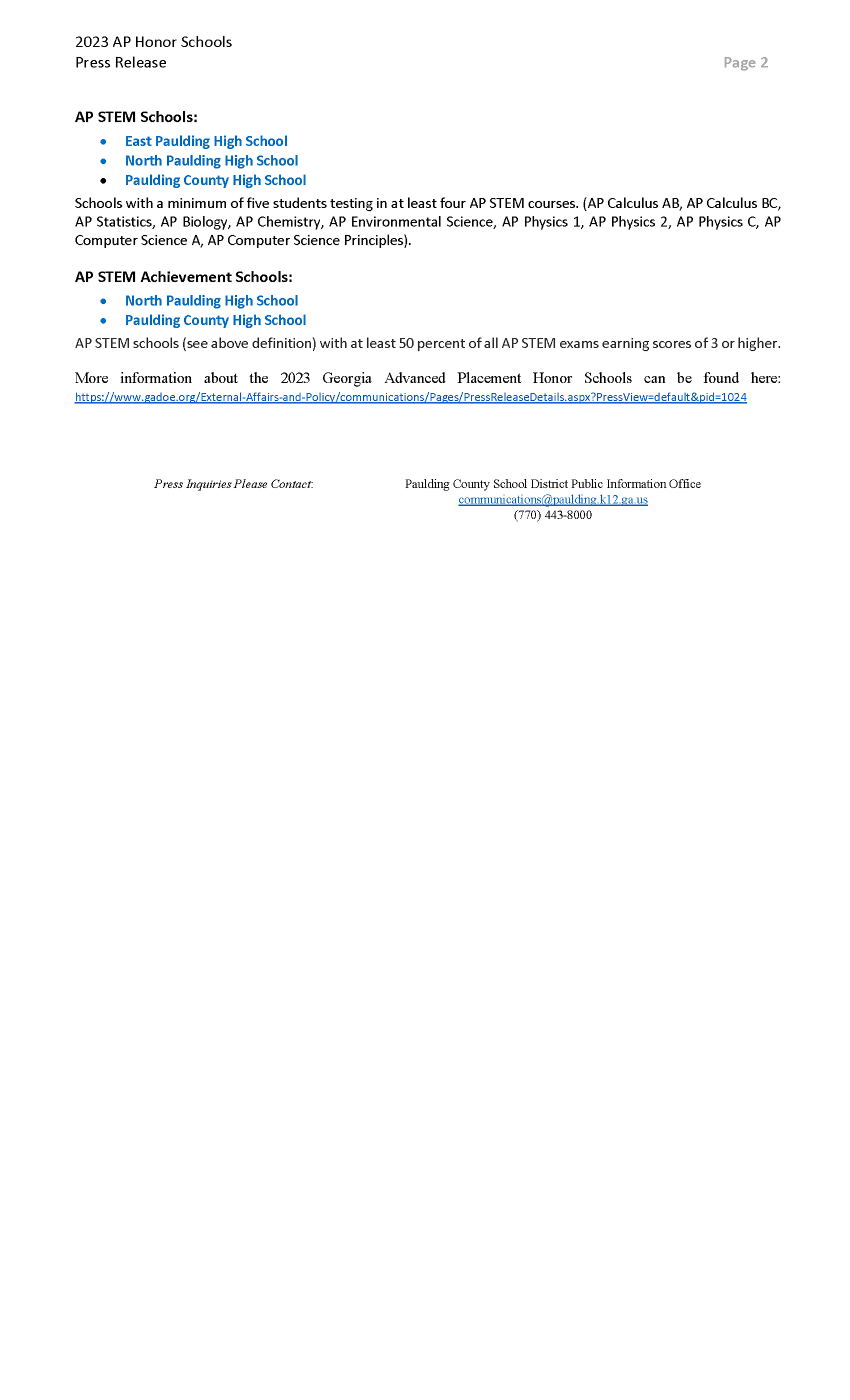 Release Page 2