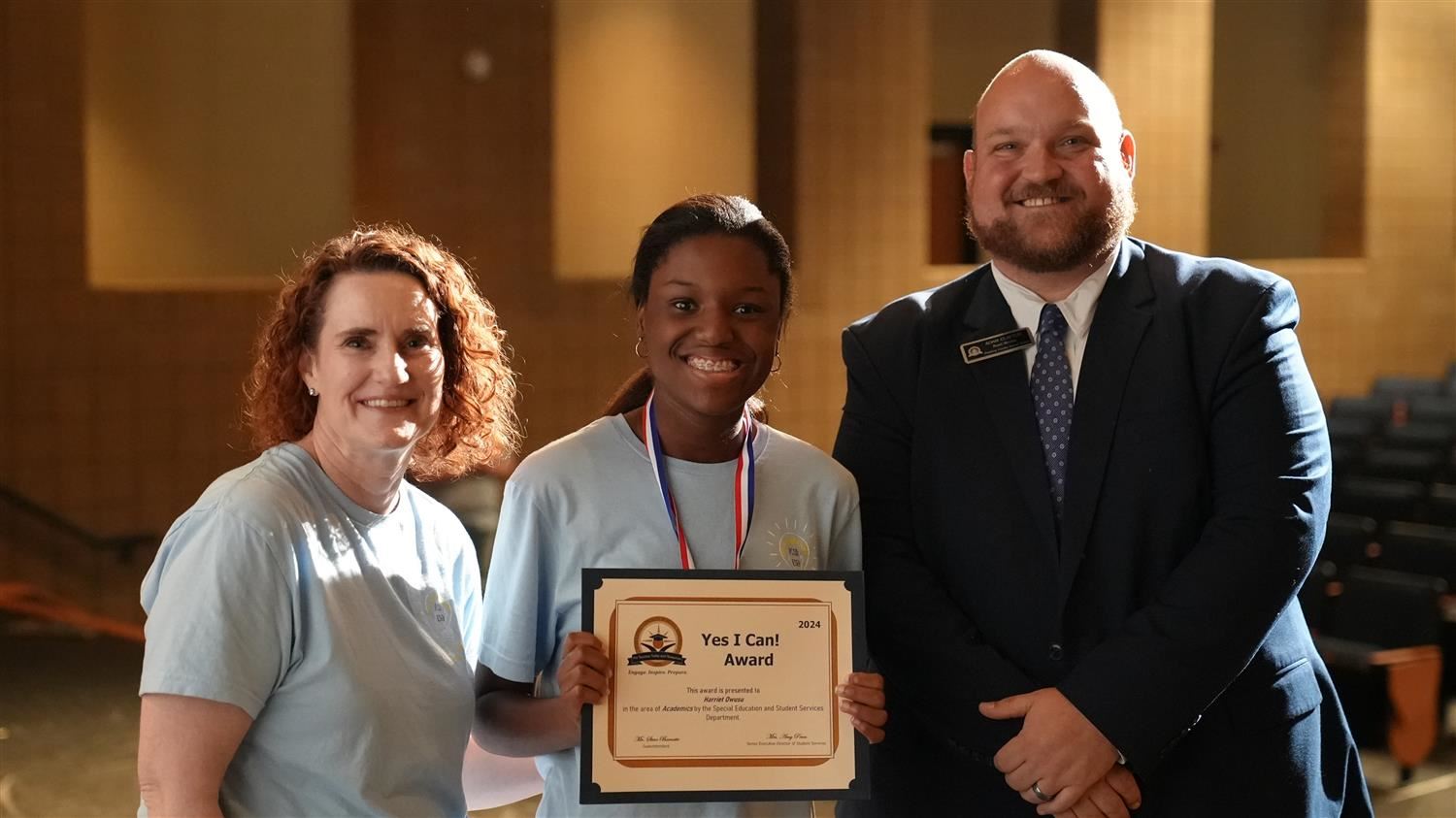 Harriet Owusu from Ritch Middle School