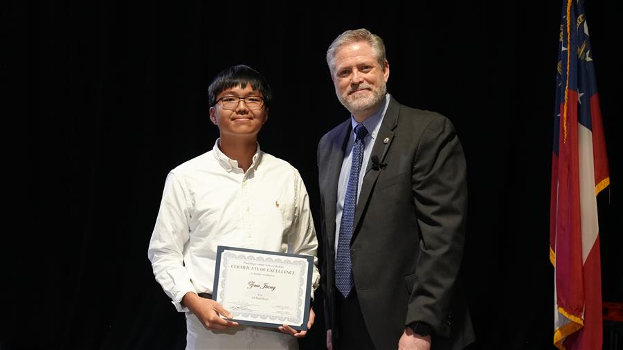 All State Band: Paulding County High 11th grader Zirui Jiang - Euphonium (1st Chair).