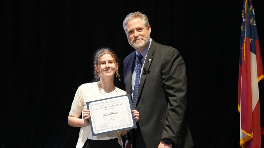 All State Band: South Paulding High 11th grader Sara Altman - French Horn.