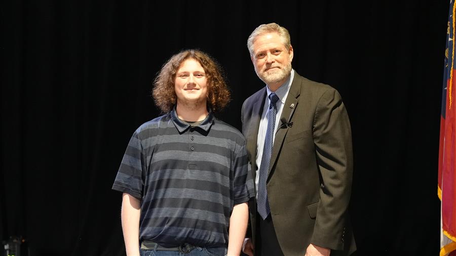 All State Chorus: Paulding County High 11th grader Seth Holcomb.