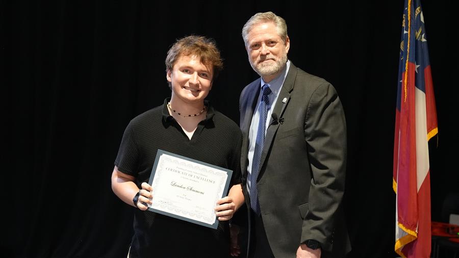 All State Theater: Landon Simmons from North Paulding High.