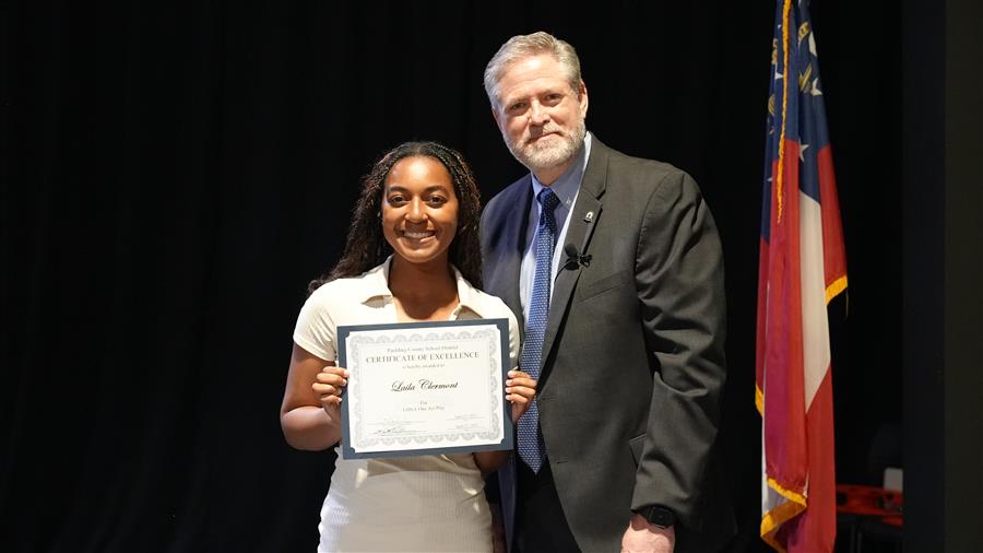 GHSA: Laila Clermont from North Paulding High.