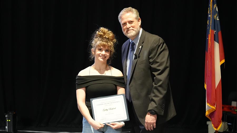 GHSA: Gabby Burford from North Paulding High.