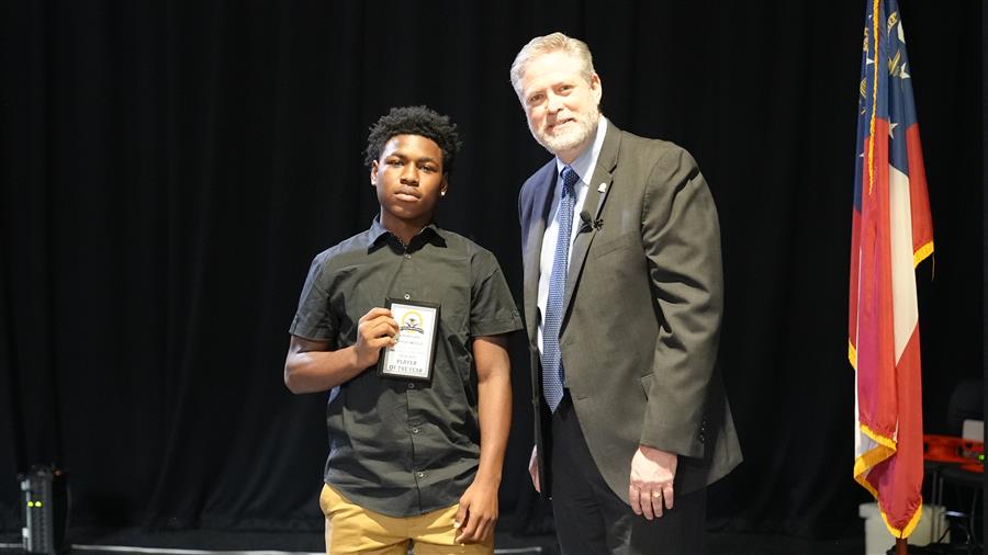 Winter Sports Player of the Year: Boys Basketball - Jerron Wilson from Paulding County High.