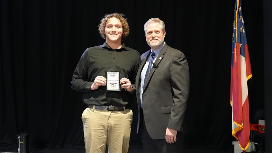 Winter Sports Player of the Year: Boys Swimming - Matthew Sudberry from East Paulding High.