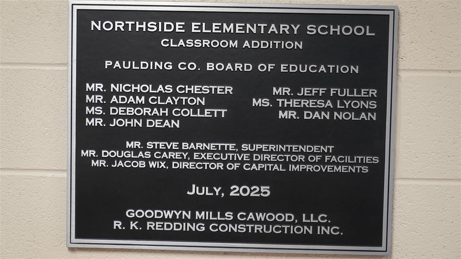 Northside ES ribbon cutting
