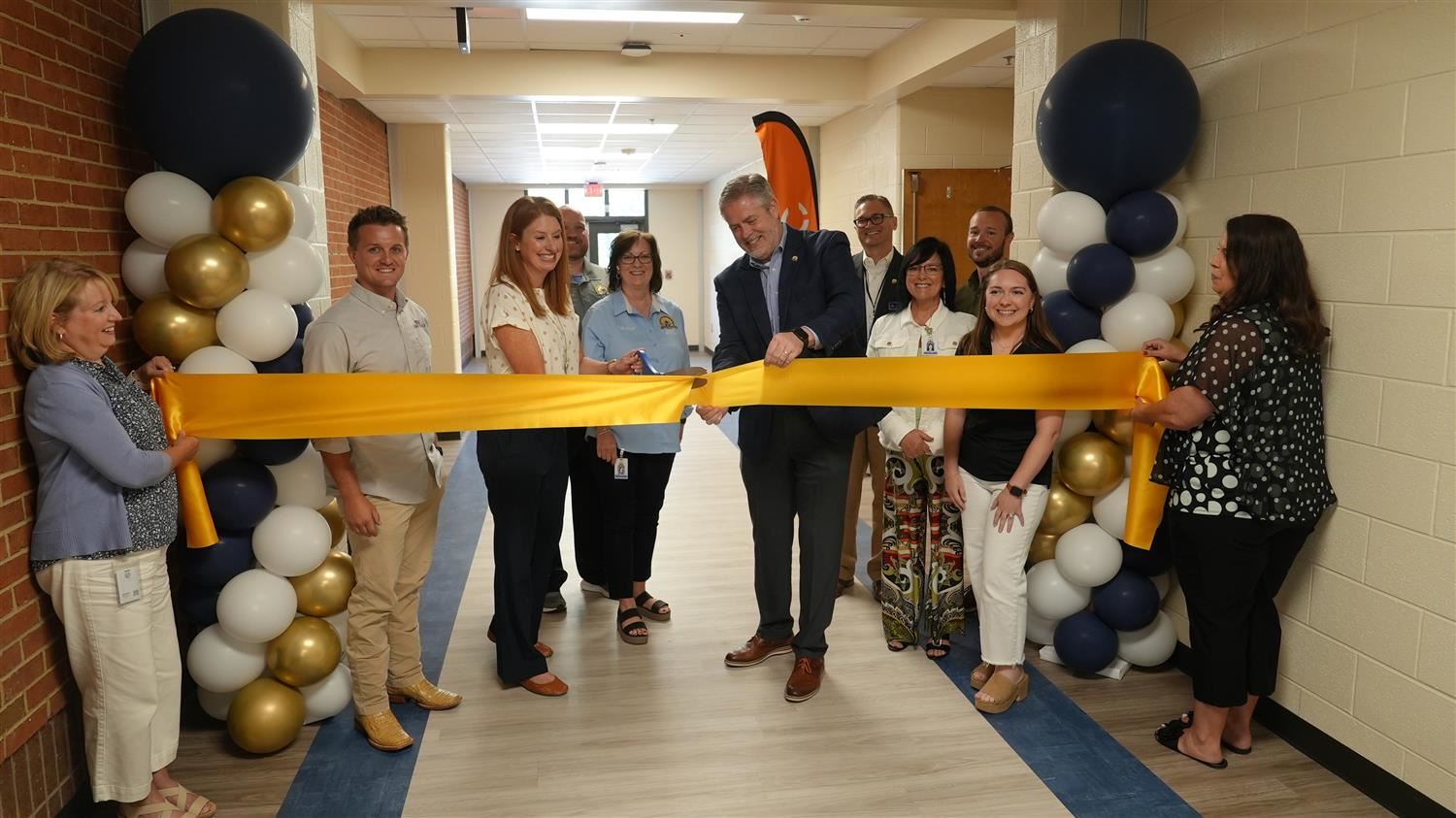 Northside ES ribbon cutting