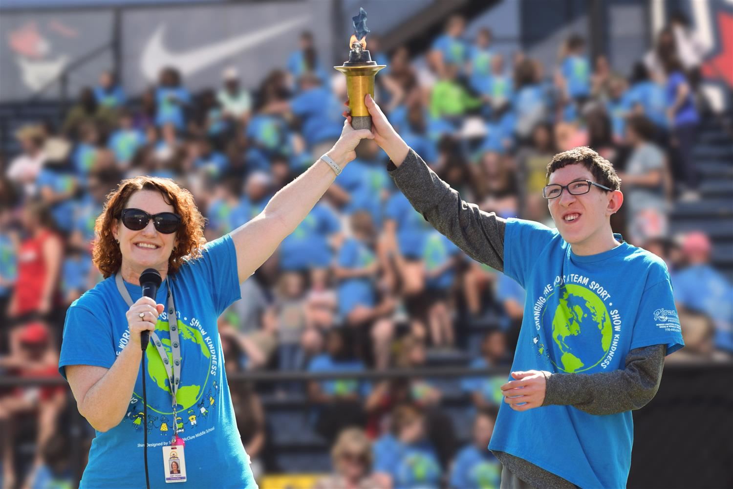 Special Olympics Torch Bearers