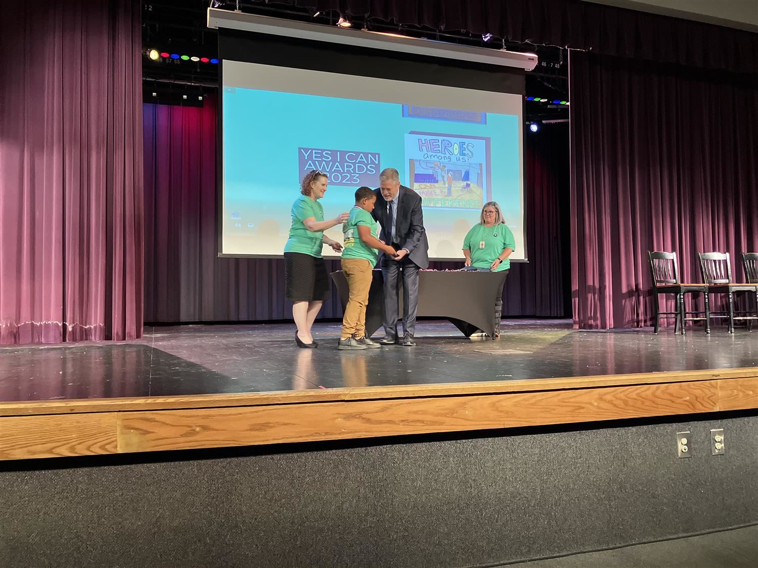 Yes I Can award Jacoby Brown | Baggett Elementary School      