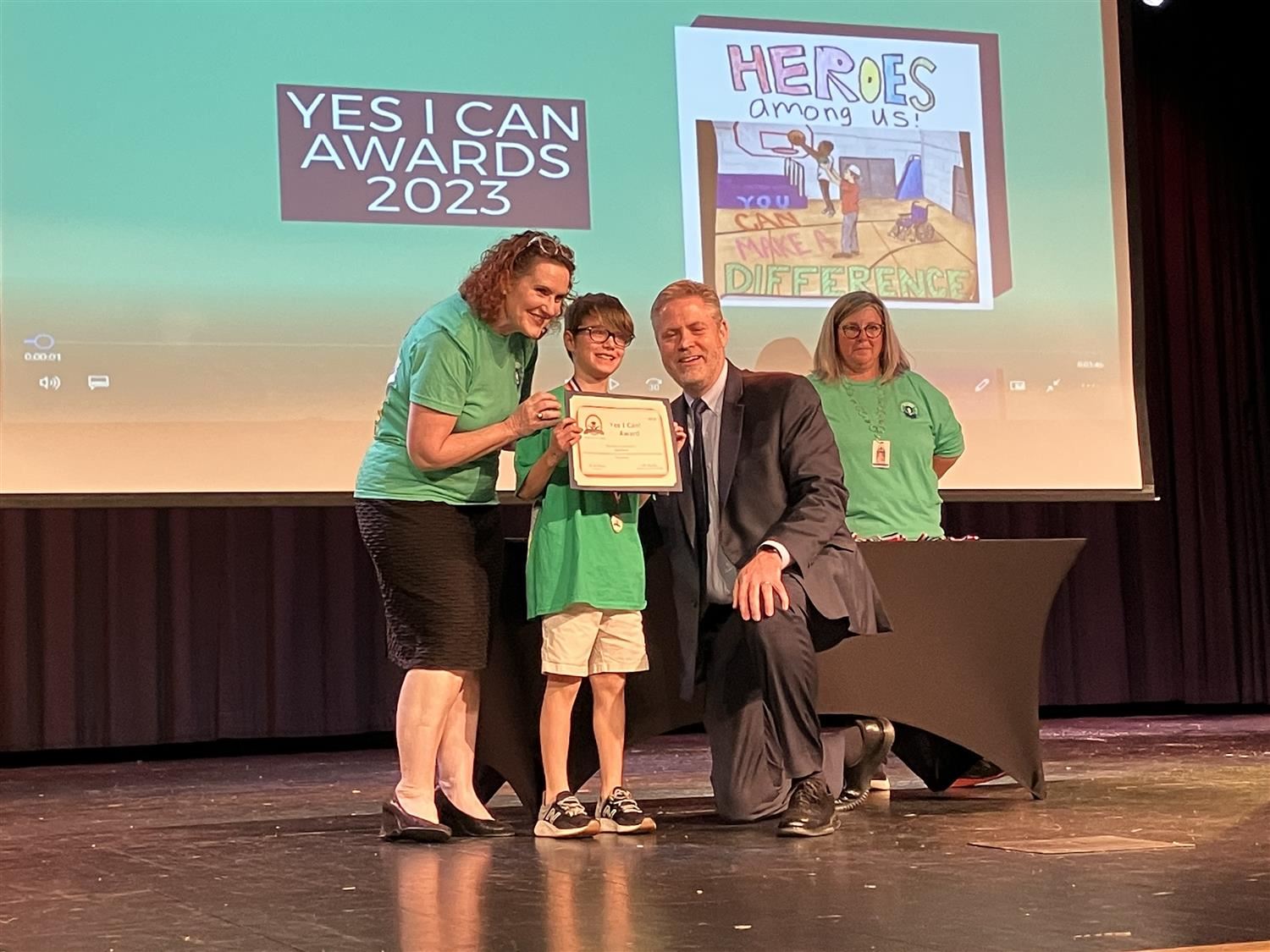 Yes I Can! award winner Jason Bowen |  Poole Elementary School 