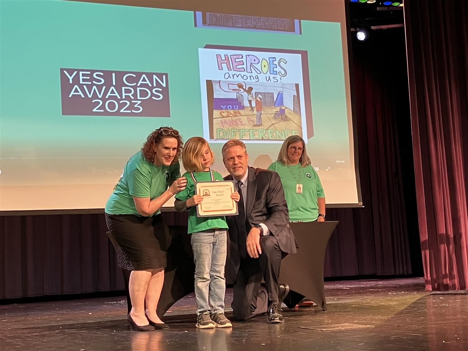 Yes I Can! award winner Jace Moore - Russom Elementary