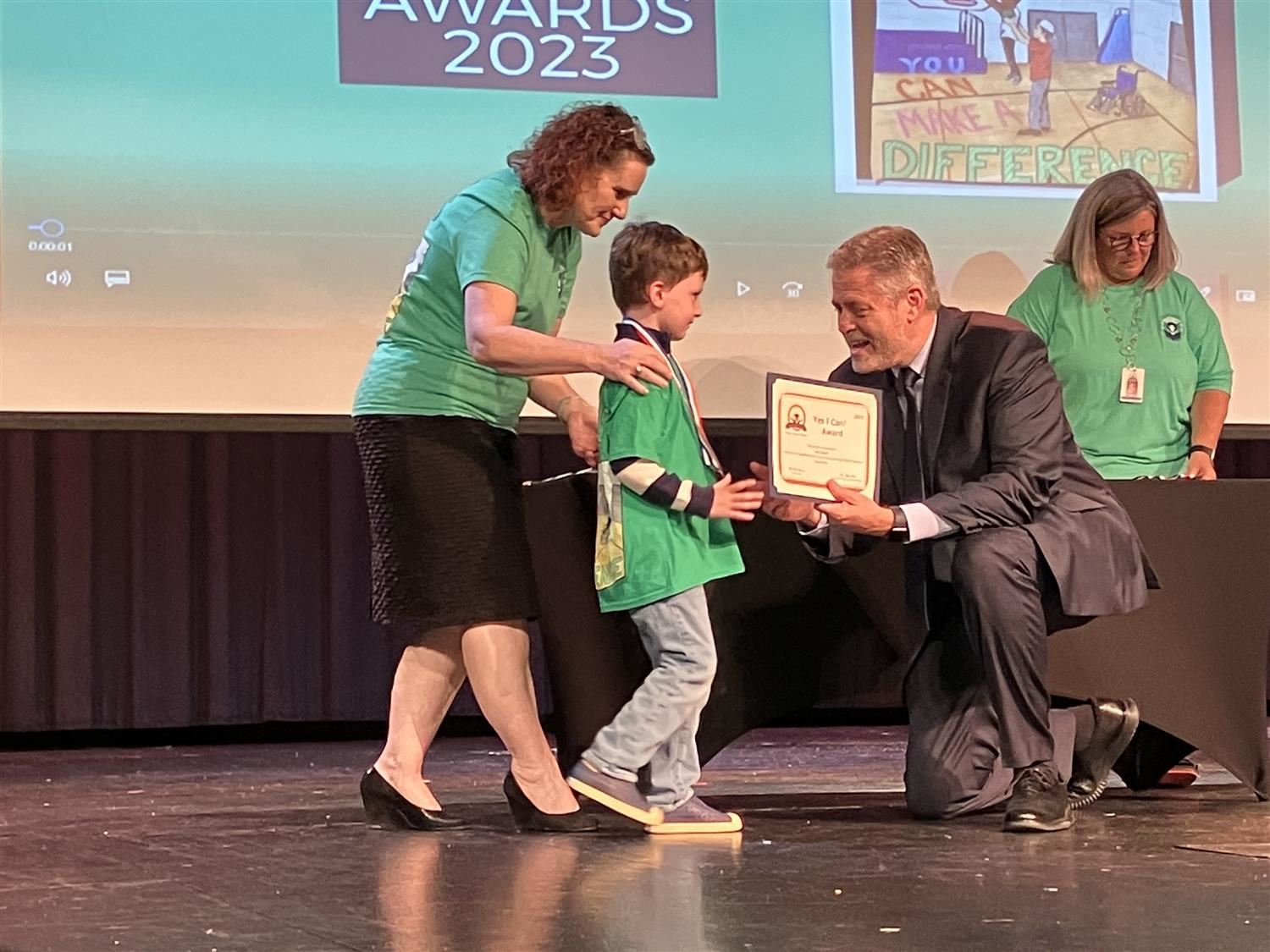 Yes I Can! award winner Jack Conklin - Shelton Elementary