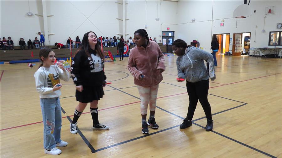 Students Dancing