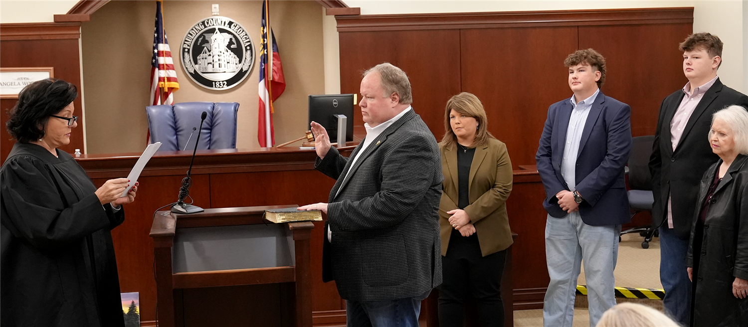 Jeff Fuller BOE swearing in