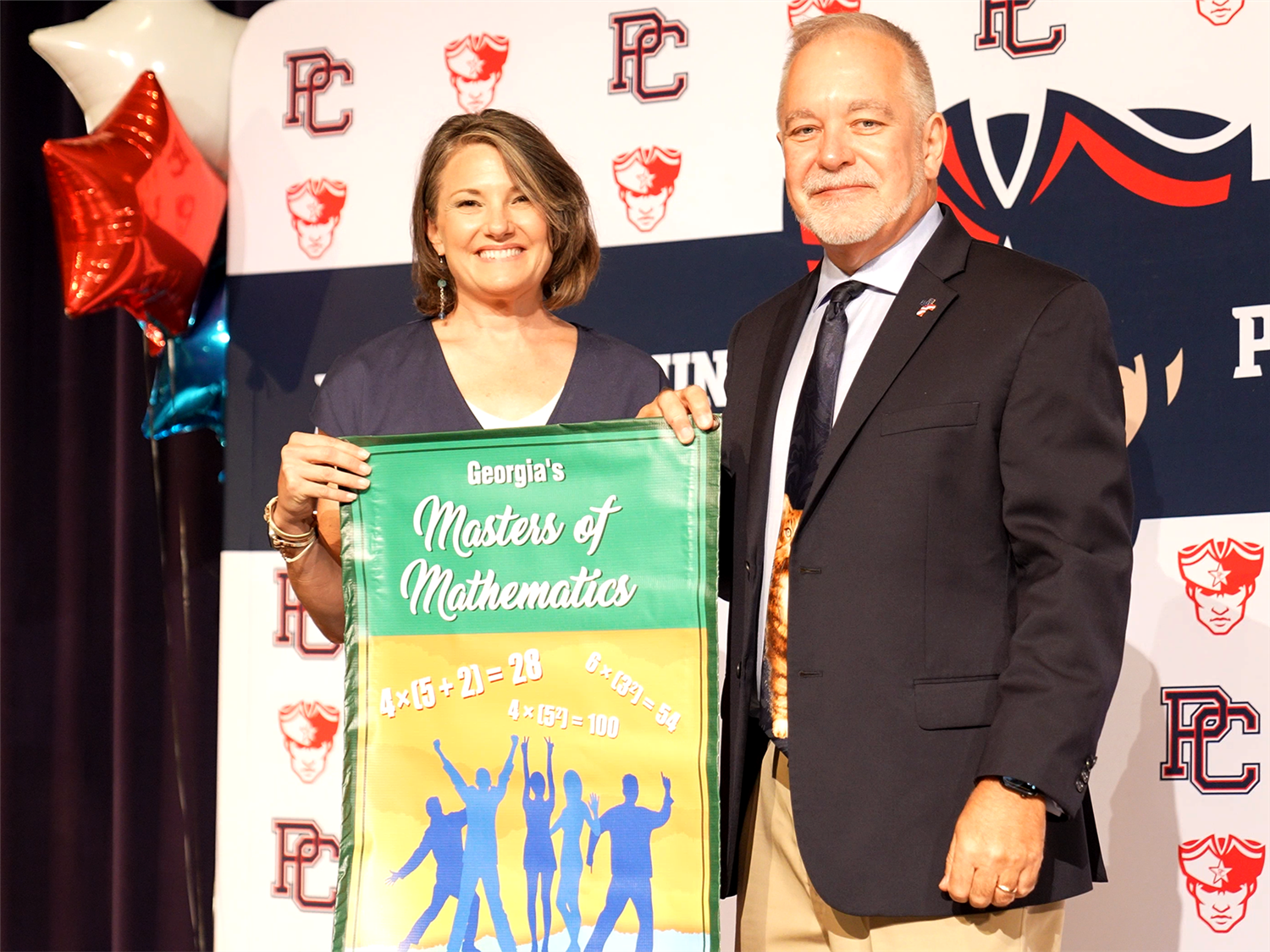 Woods, Ponder Math banner