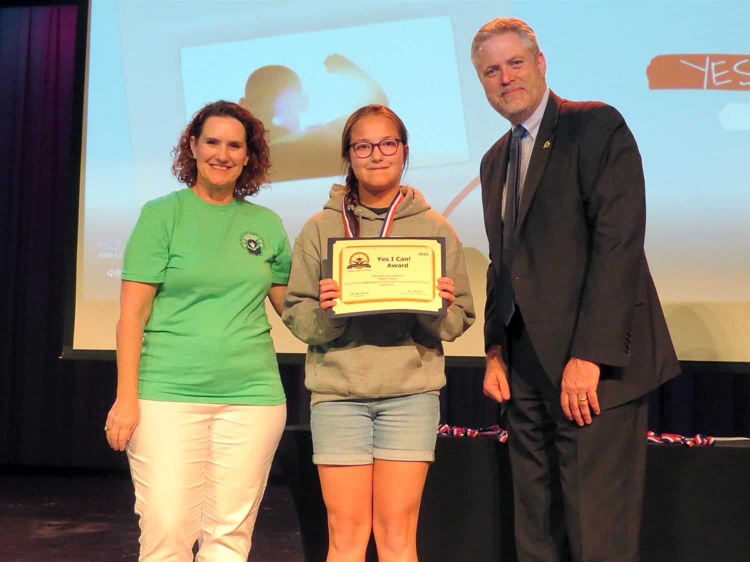 Yes I Can! award winner Payton Tribuiani - East Paulding Middle