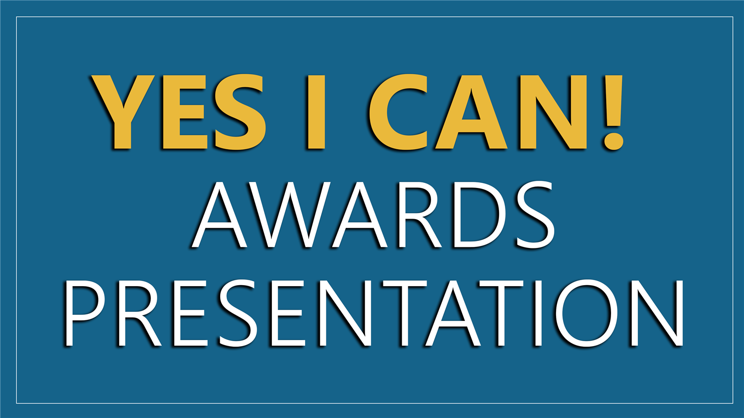  Yes I Can Award Ceremony 2023!!