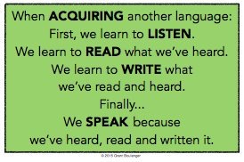 how we acquire languages 