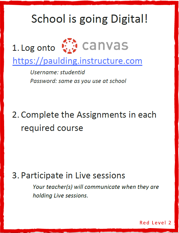 Student Red Level 2