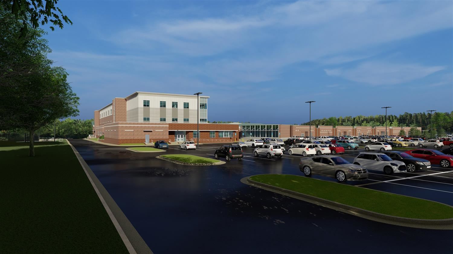North Paulding High School render