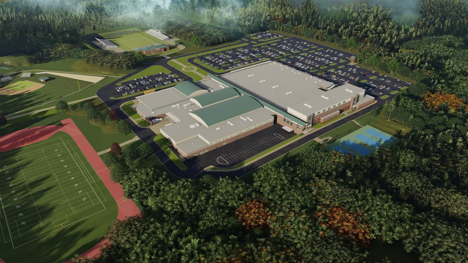 North Paulding High School render