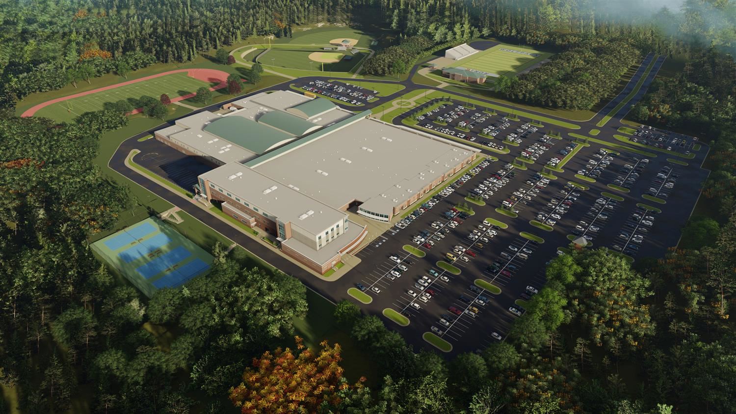 North Paulding High School render