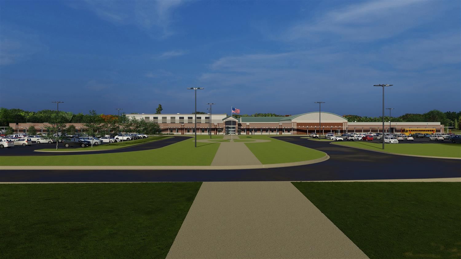 North Paulding High School render