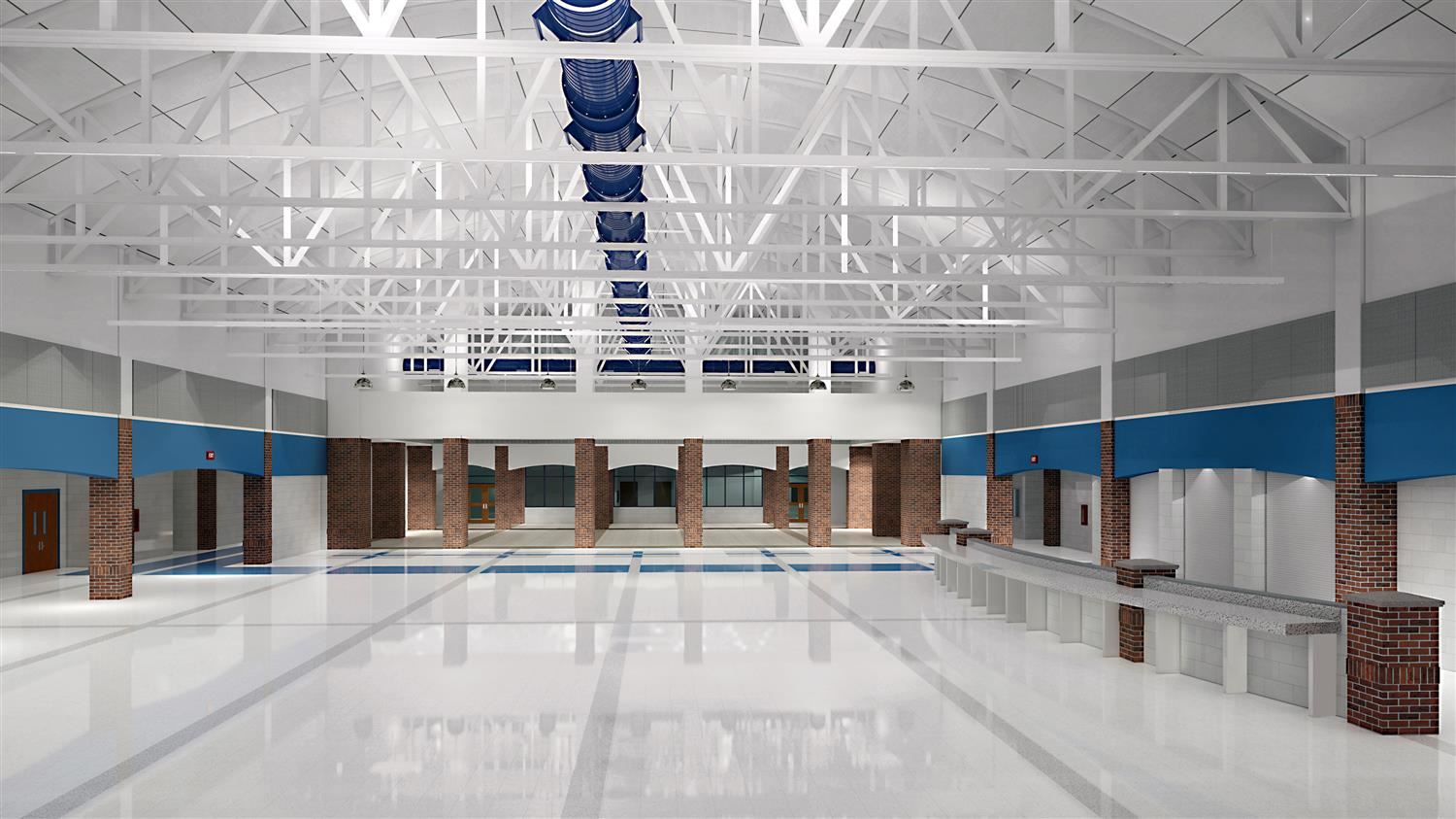 North Paulding High School cafeteria