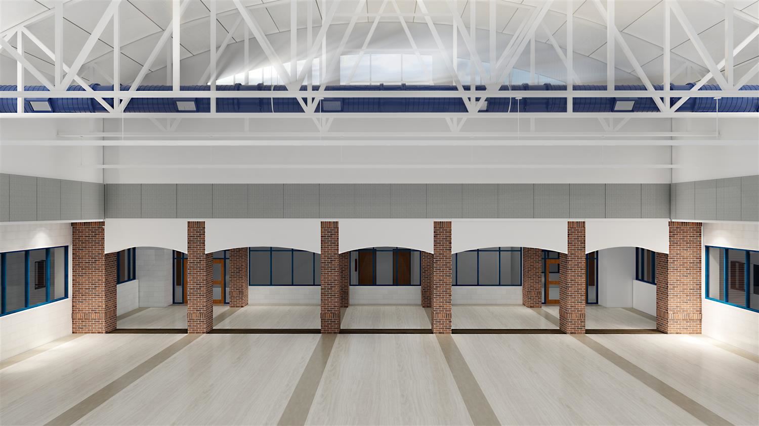 North Paulding High School cafeteria